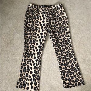 ZARA CHEETAH PANTS